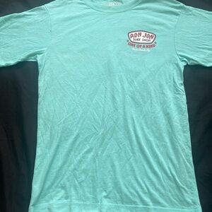 Women’s Ron Jon surf shop Aqua T-Shirt size small